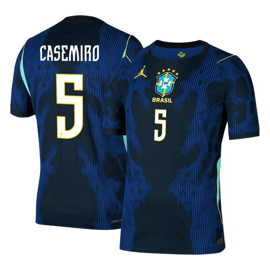Maglia Gara Brasile Trasferta CASEMIRO #5 Uomo Mondiali 2026