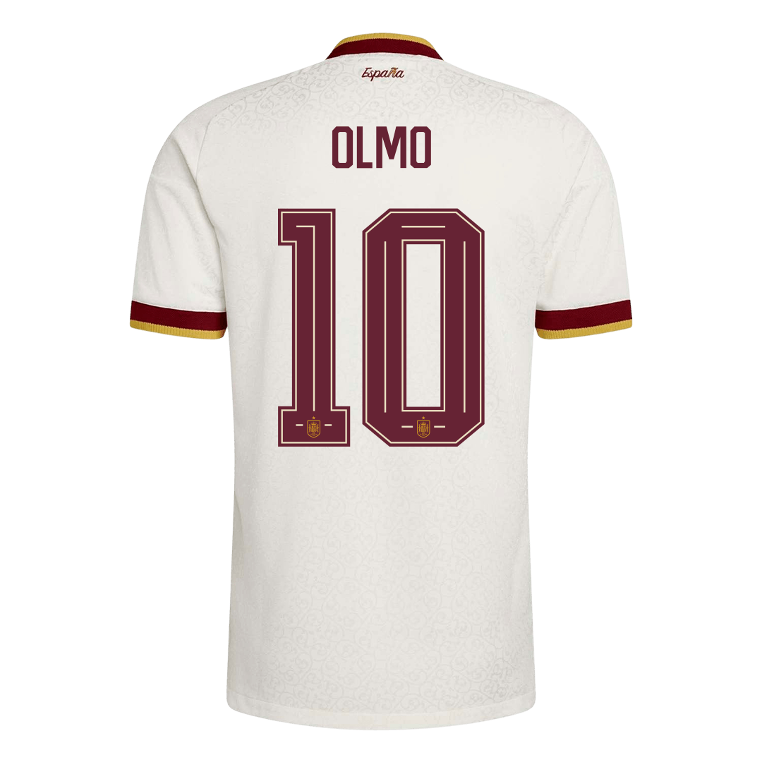 Maglia Gara Spagna Trasferta OLMO #10 Uomo Mondiali 2026