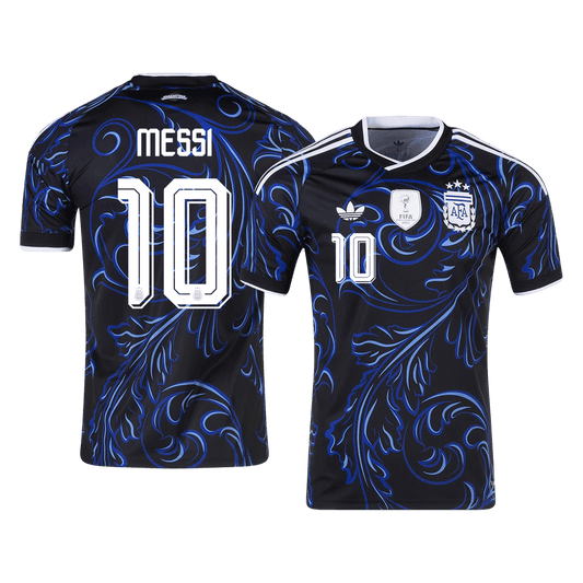 Maglia Replica Argentina Trasferta MESSI #10 Uomo Mondiali 2026