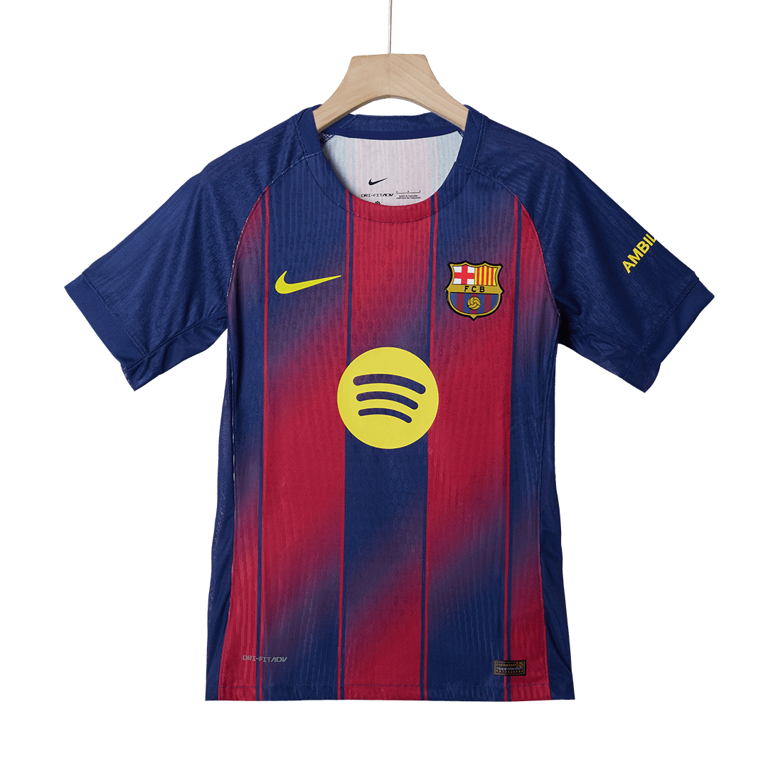 Maglia Gara Barcelona Casa LAMINE YAMAL #10 Uomo 2025/26