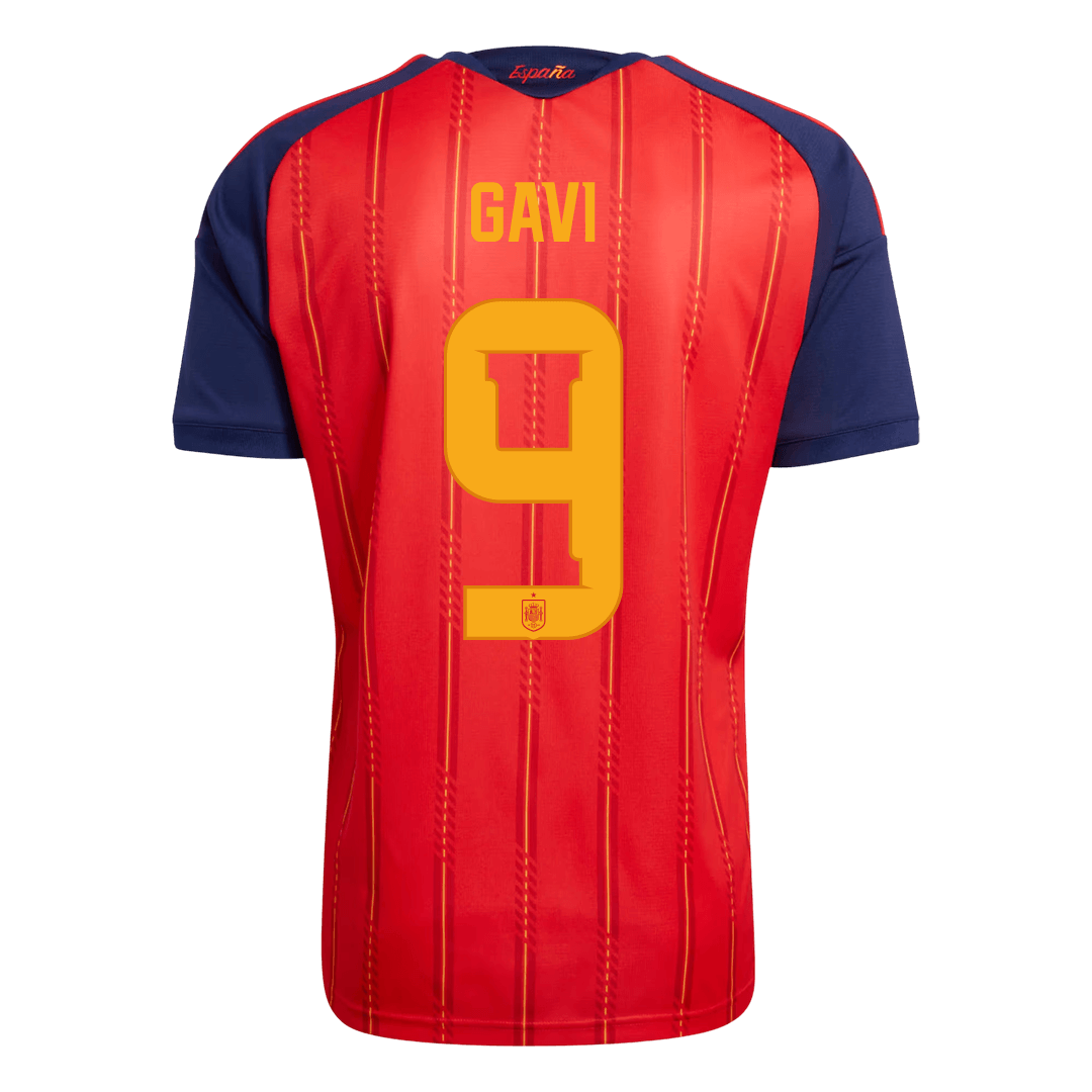 Maglia Replica Spagna Casa GAVI #9 Uomo Mondiali 2026