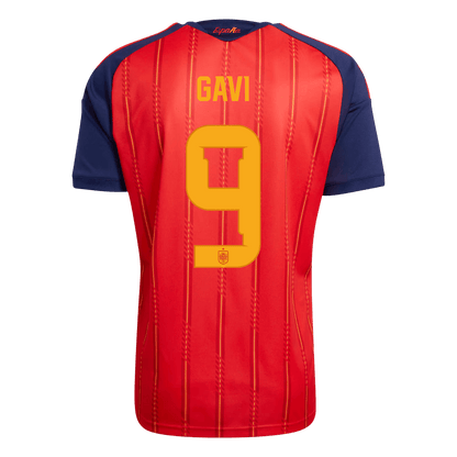 Maglia Replica Spagna Casa GAVI #9 Uomo Mondiali 2026