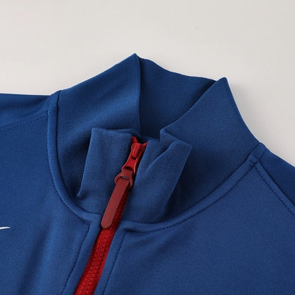 PSG Giacca Allenamento 2025/26 Blu Navy e Rosso