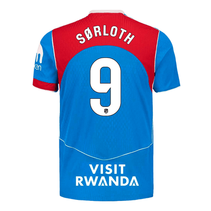 Maglia Gara Atletico Madrid Terza SØRLOTH #9 Uomo 2025/26
