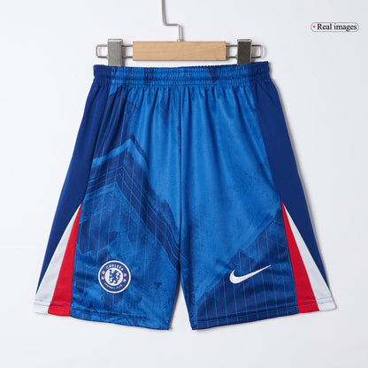 Base Kit Bambino Chelsea Casa 2025/26 - 2 Pezzi