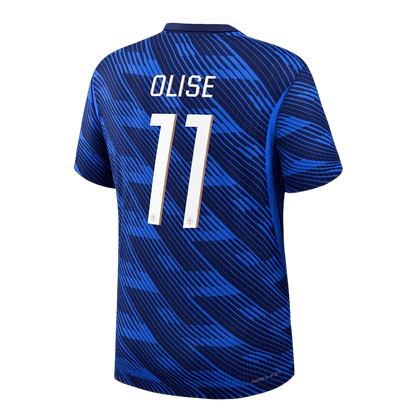Maglia Gara Francia Casa OLISE #11 Uomo Mondiali 2026