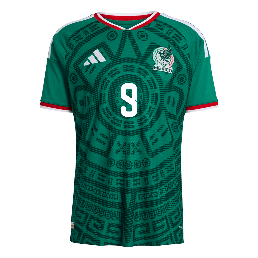 Maglia Gara Messico Casa Raúl #9 Uomo 2026