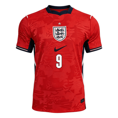 Maglia Replica Inghilterra Trasferta KANE #9 Uomo Mondiali 2026