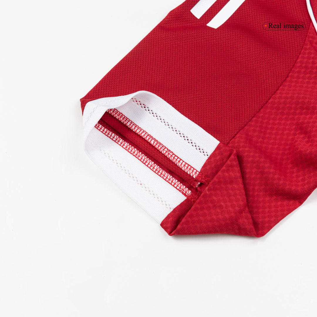 Maglia Gara Liverpool Casa SZOBOSZLAI #8 Uomo 2025/26