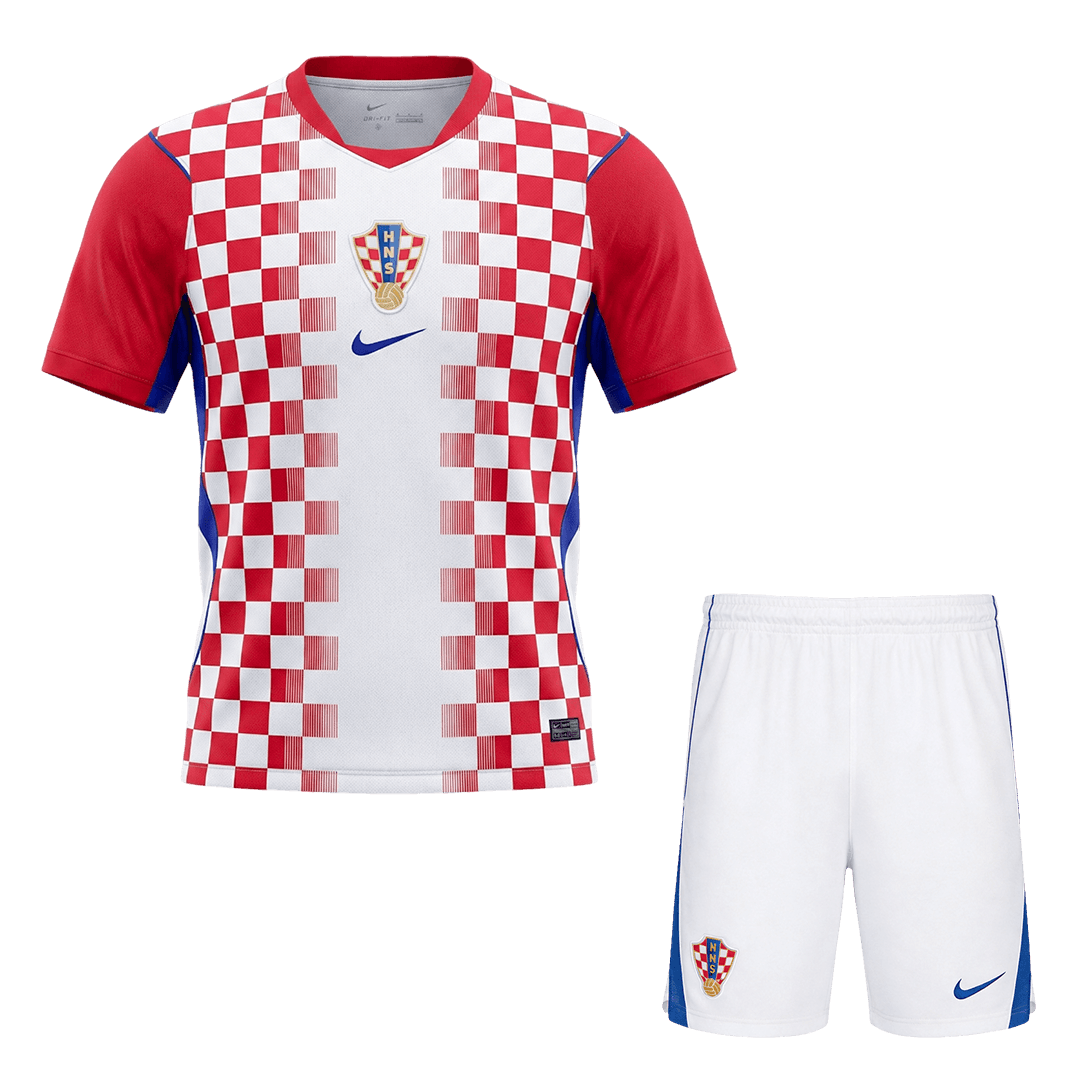 Completo Base Croazia Casa Uomo Mondiali 2026 - 2 Pezzi