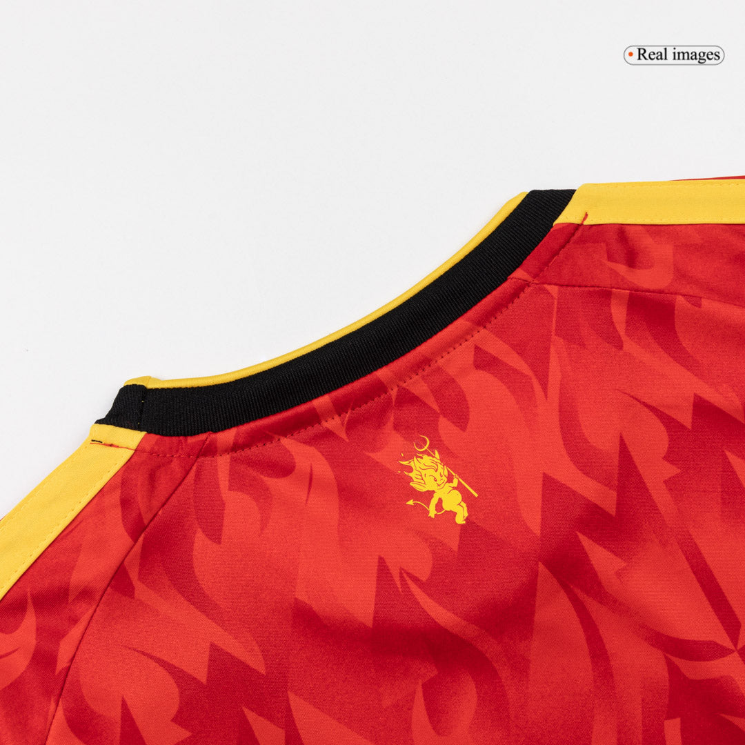 Maglia Replica Belgio Casa LUKAKU #9 Uomo Mondiali 2026