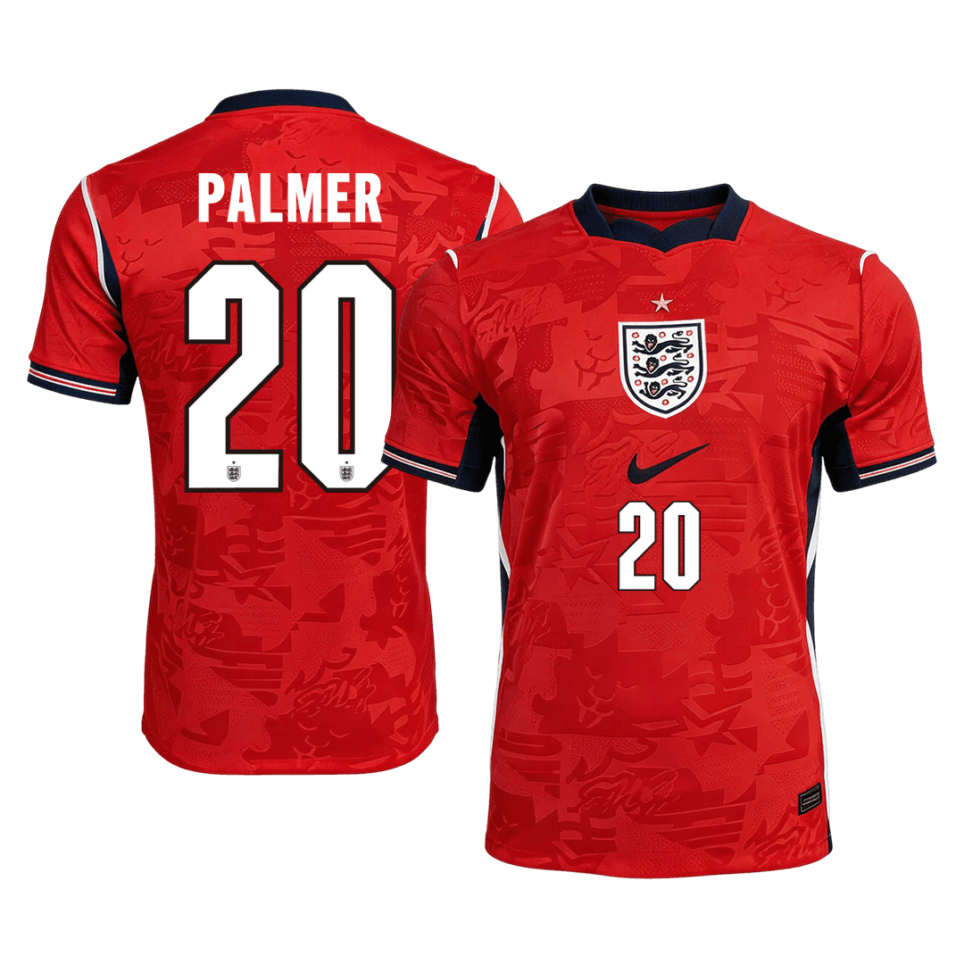 Maglia Replica Inghilterra Trasferta PALMER #20 Uomo Mondiali 2026