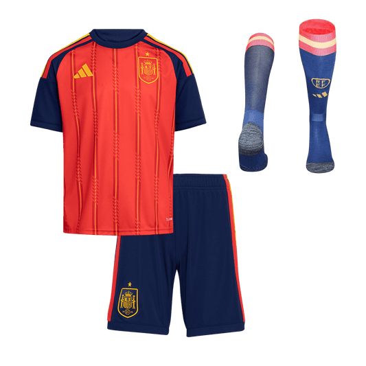 Completo Bambino Spagna Casa 2026 - 3 Pezzi