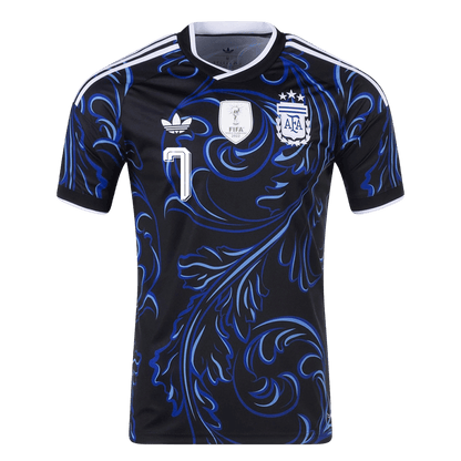 Maglia Replica Argentina Trasferta DE PAUL #7 Uomo Mondiali 2026