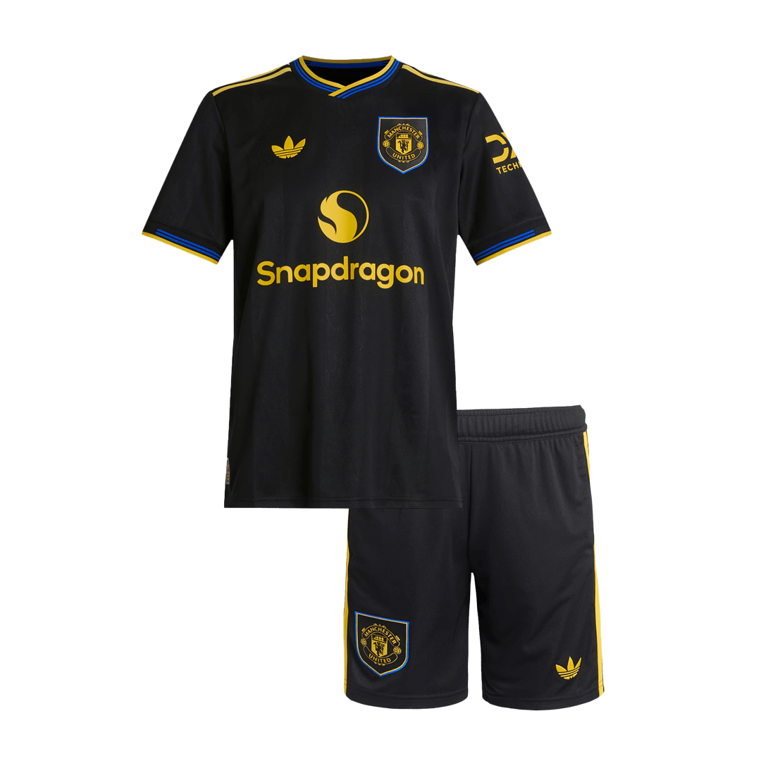 Base Kit Bambino Manchester United Terza 2025/26 - 2 Pezzi