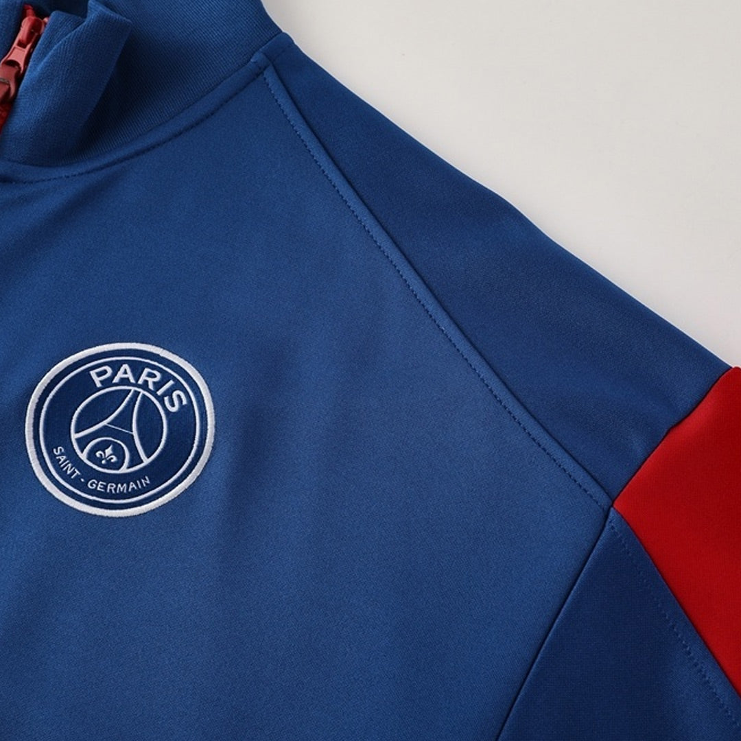 PSG Giacca Allenamento 2025/26 Blu Navy e Rosso