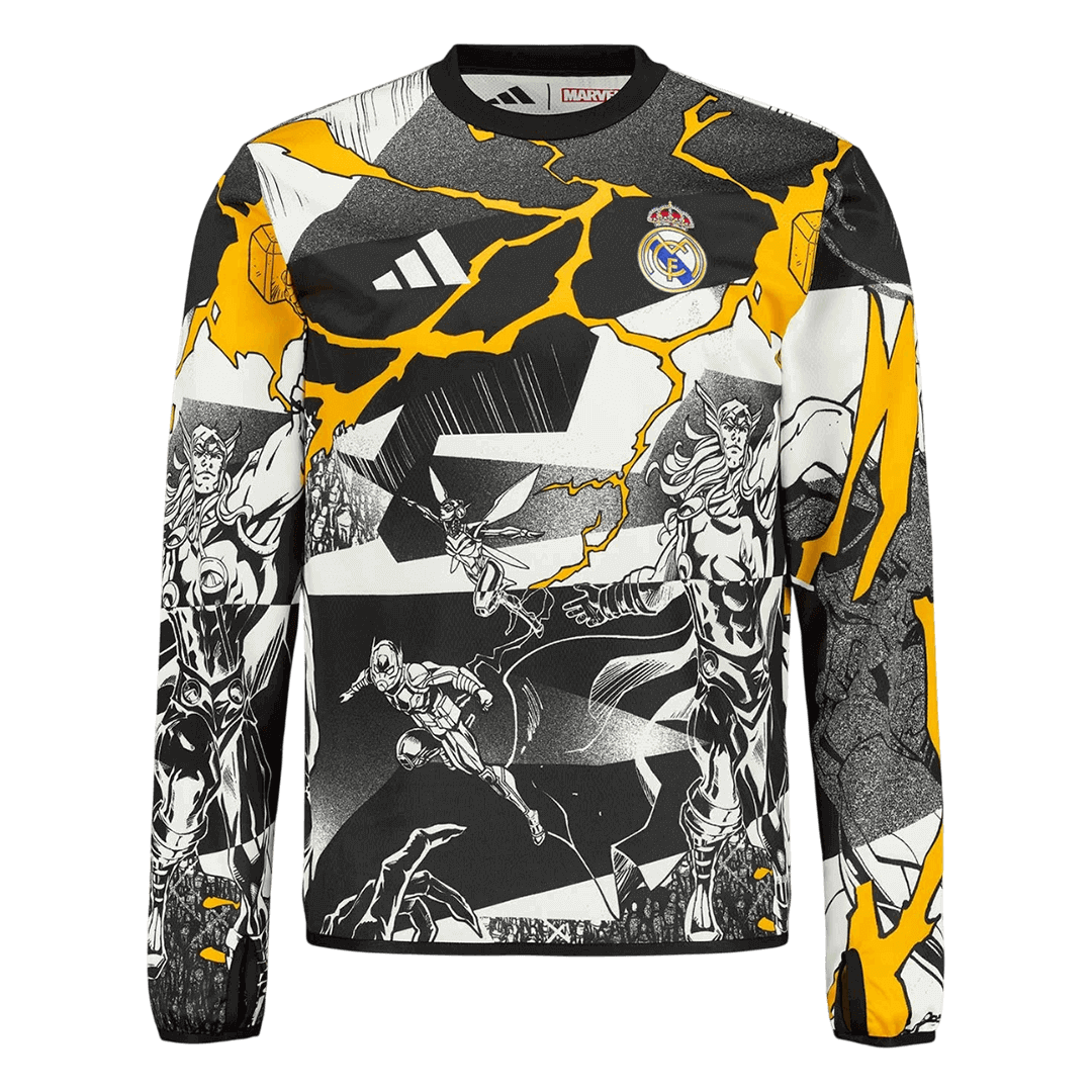 Maglia Gara Real Madrid Uomo Uomo 2025/26 - Manica Lunga