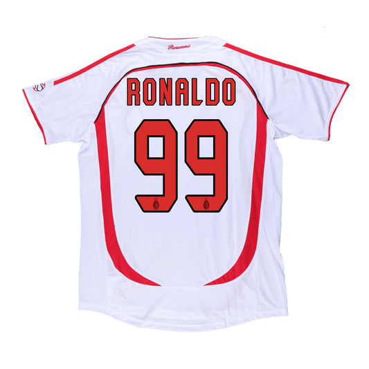Maglia Retro AC Milan RONALDO #99 Trasferta 2006/07