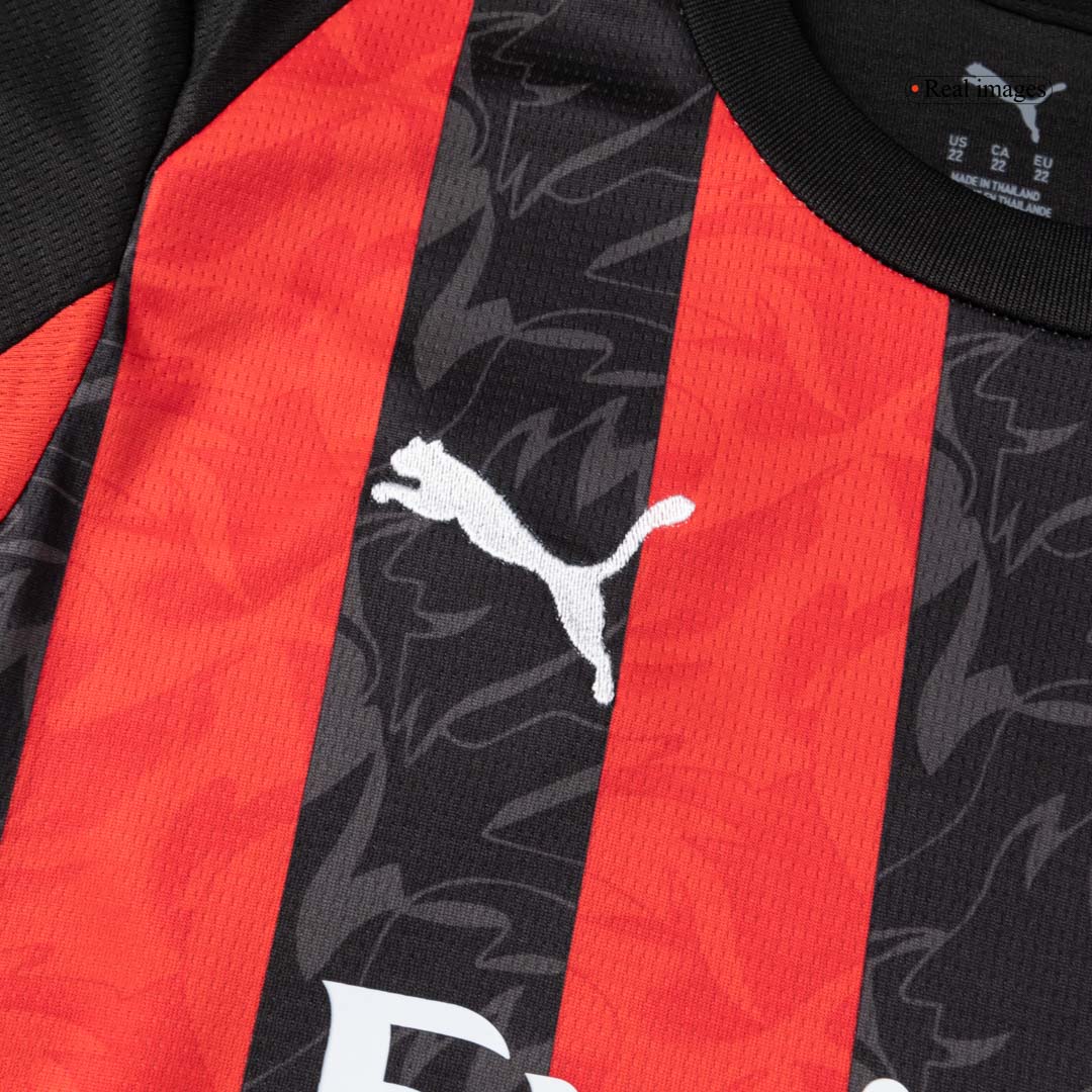 Base Kit Bambino AC Milan Casa 2025/26 - 2 Pezzi