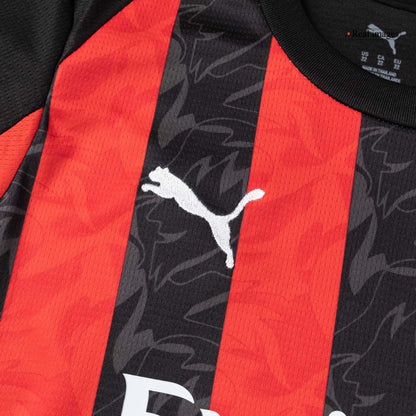 Base Kit Bambino AC Milan Casa 2025/26 - 2 Pezzi