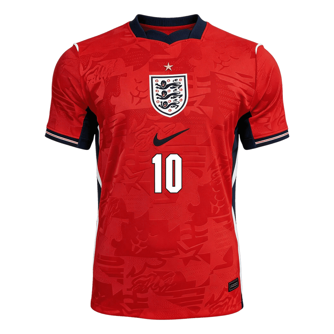 Maglia Replica Inghilterra Trasferta BELLINGHAM #10 Uomo Mondiali 2026