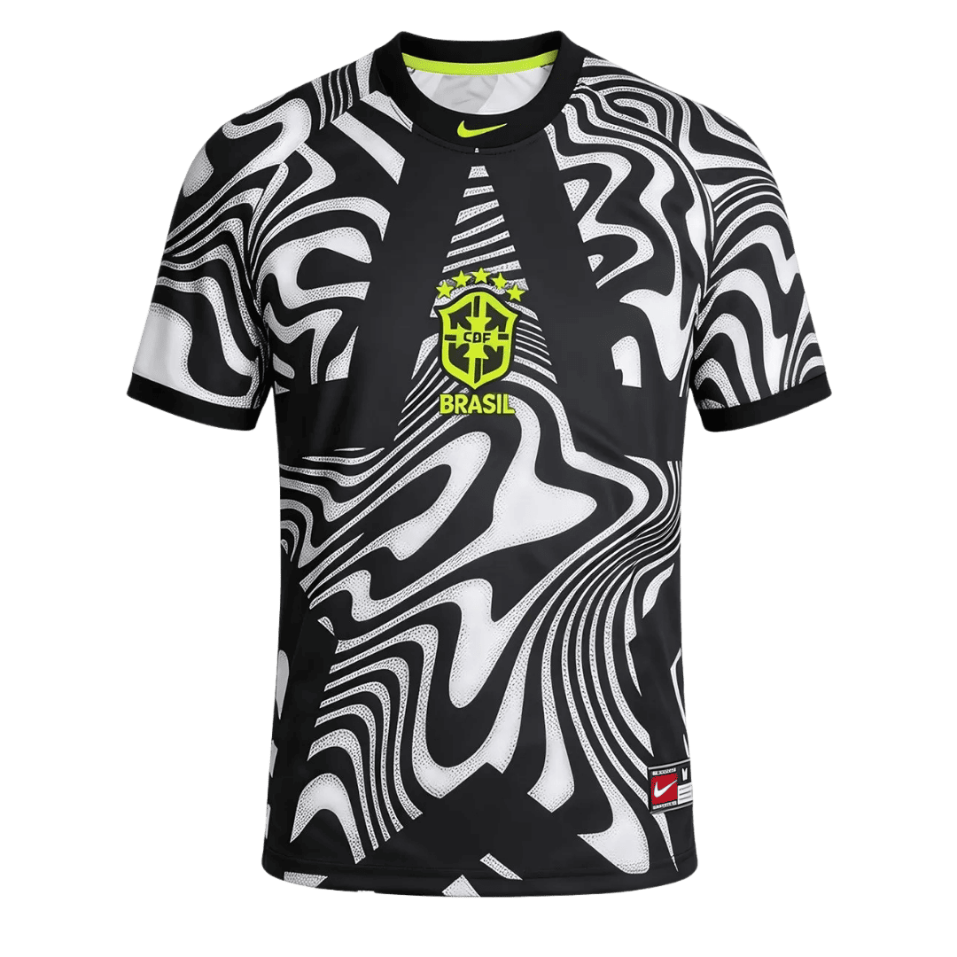 Maglia Replica Brasile Uomo Mondiali 2026 Hollywood Keepers