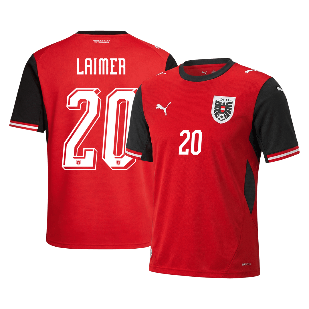 Maglia Replica Austria Casa LAIMER #20 Uomo 2026