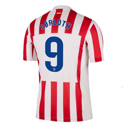 Maglia Replica Atletico Madrid Casa SØRLOTH #9 Uomo 2025/26
