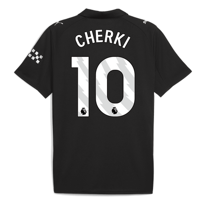 Maglia Replica Manchester City Trasferta CHERKI #10 Uomo 2025/26