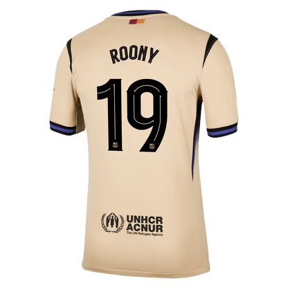 Maglia Replica Barcelona Trasferta ROONY #19 Uomo 2025/26