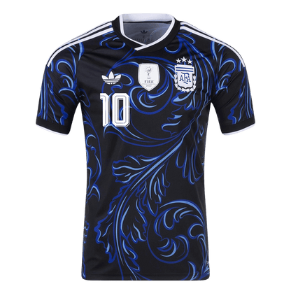 Maglia Replica Argentina Trasferta MESSI #10 Uomo Mondiali 2026