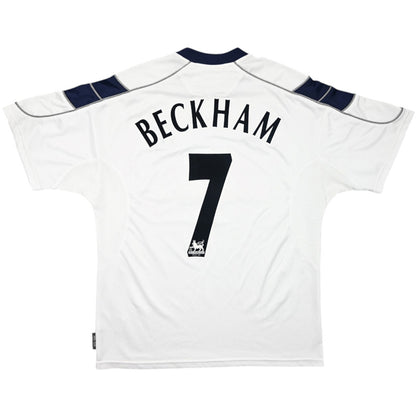 Maglia Retro Manchester United BECKHAM #7 Trasferta 2000/01