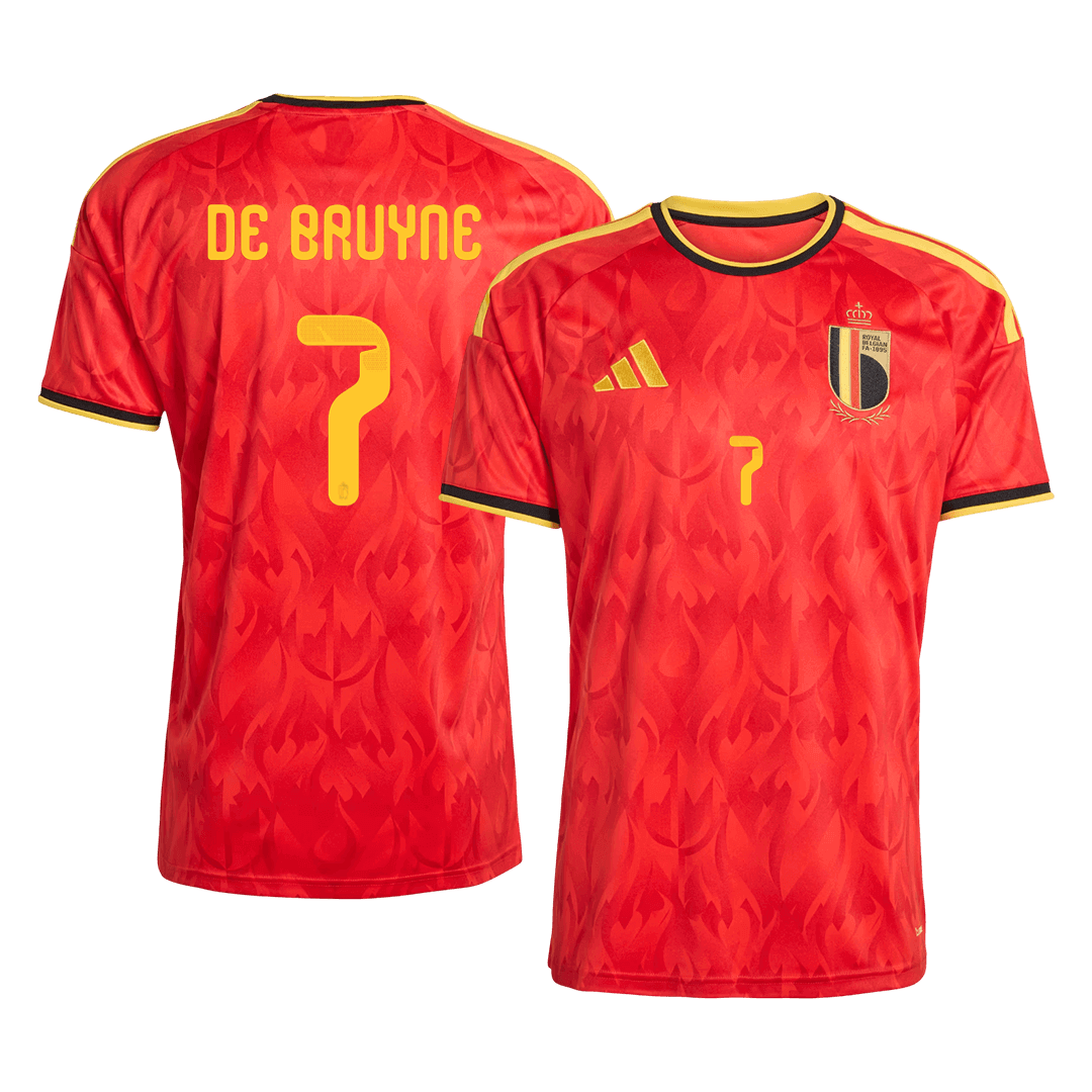 Maglia Replica Belgio Casa DE BRUYNE #7 Uomo 2026