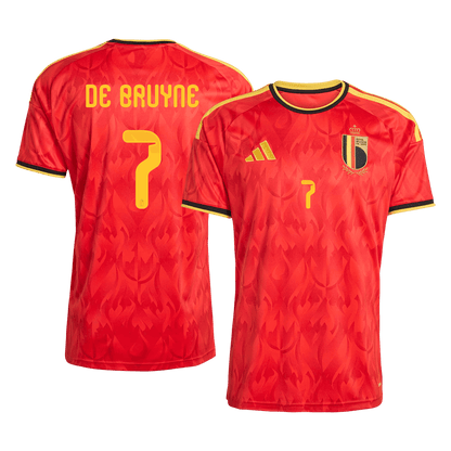 Maglia Replica Belgio Casa DE BRUYNE #7 Uomo 2026