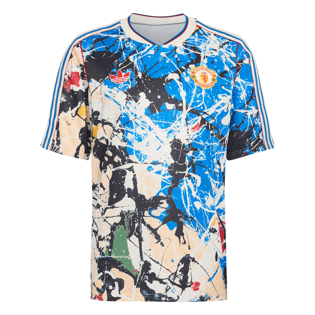 Maglia Replica Manchester United Pre-Partita Uomo 2025/26