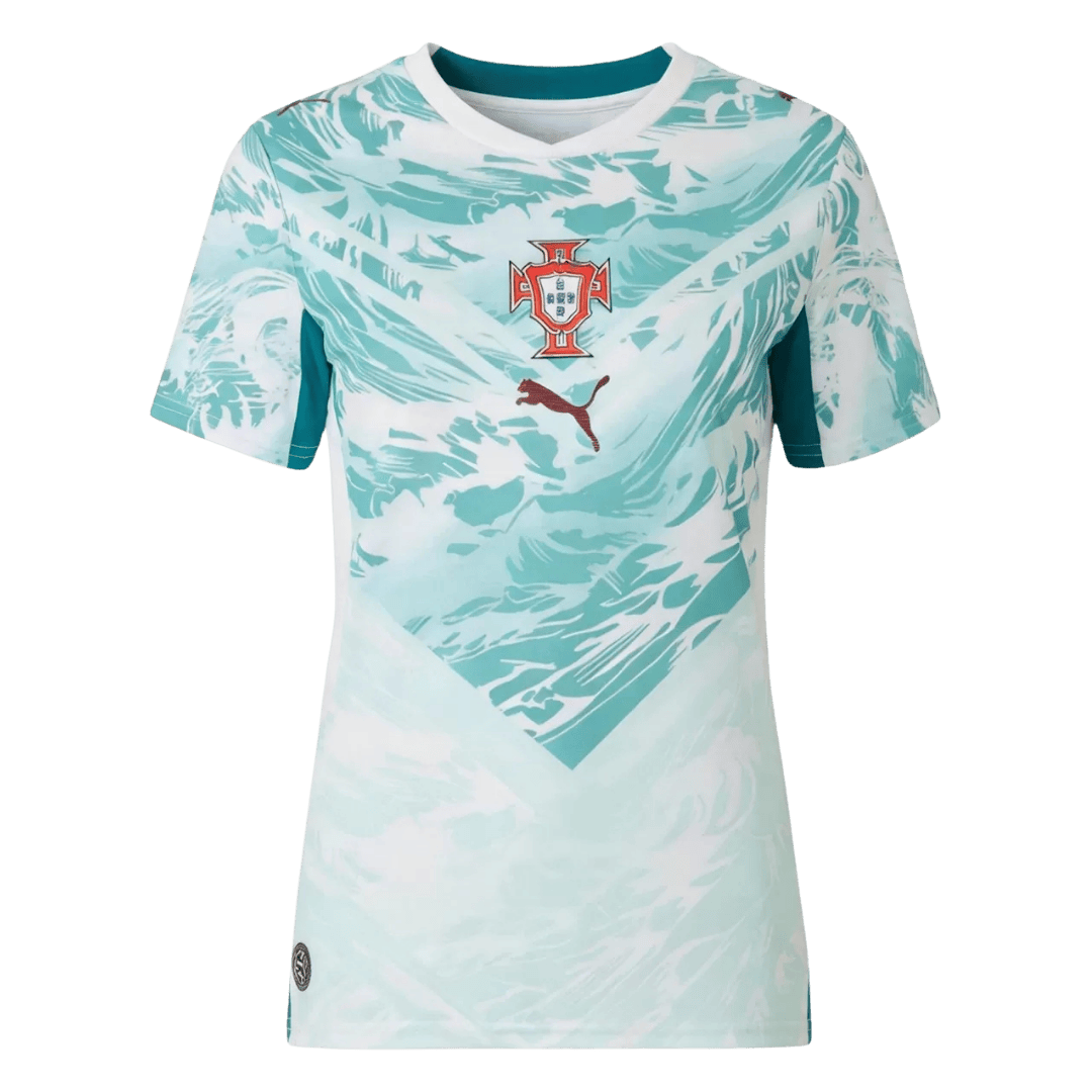 Maglia Replica Portogallo Trasferta Donna Mondiali 2026