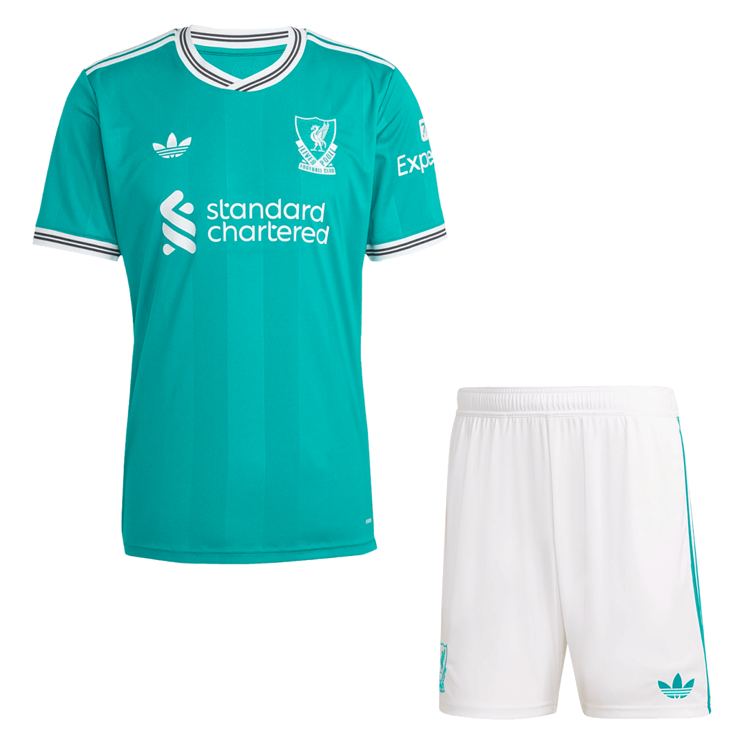 Completo Base Liverpool Terza Uomo 2025/26 - 2 Pezzi