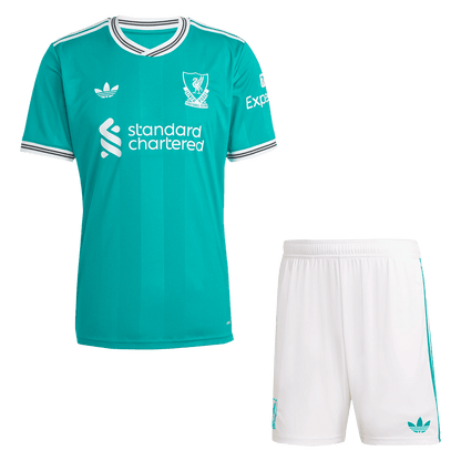 Completo Base Liverpool Terza Uomo 2025/26 - 2 Pezzi