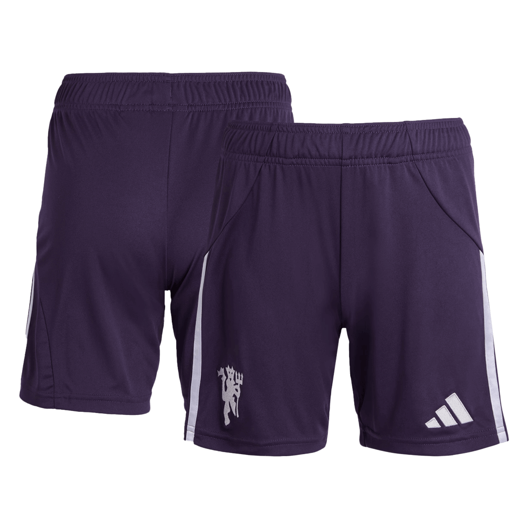 Kit Completo Manchester United Trasferta Uomo 2025/26 - 3 Pezzi
