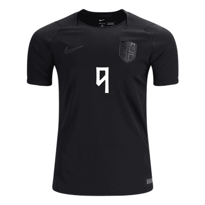 Maglia Replica Norvegia Trasferta BRAUT HAALAND #9 Uomo Mondiali 2026