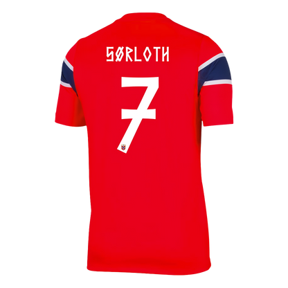Maglia Replica Norvegia Casa SØRLOTH #7 Uomo Mondiali 2026