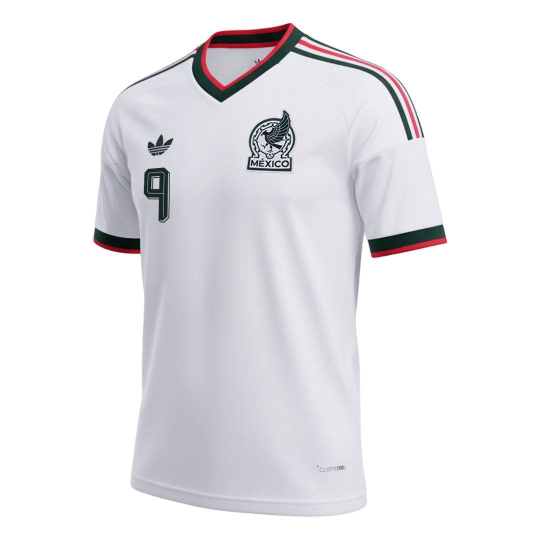 Maglia Replica Messico Trasferta RAÚL #9 Uomo Mondiali 2026