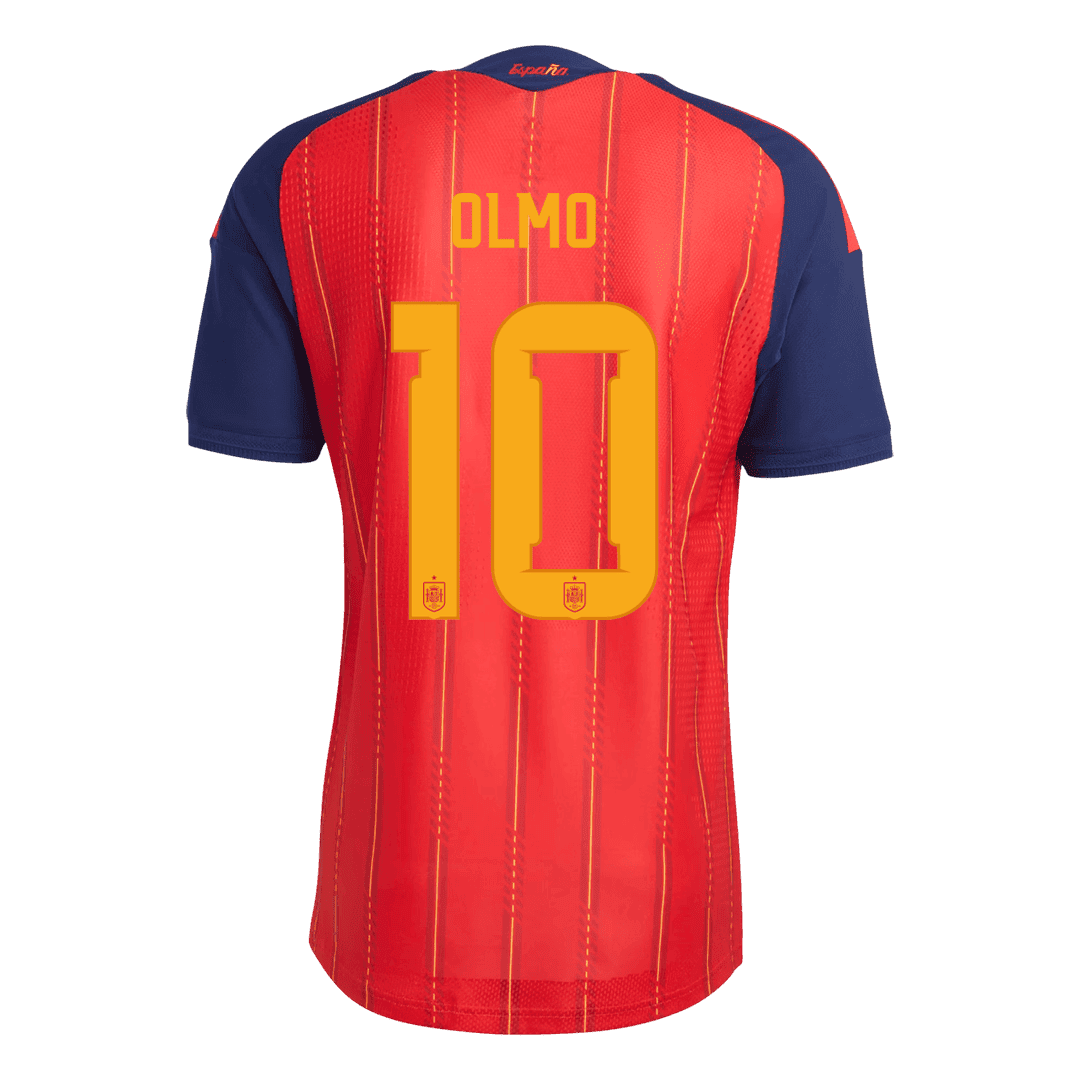 Maglia Gara Spagna Casa OLMO #10 Uomo Mondiali 2026 Champion Edition