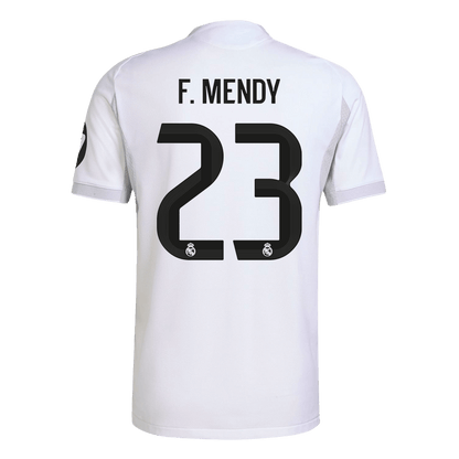 Maglia Gara Real Madrid Casa F.MENDY #23 Uomo 2025/26