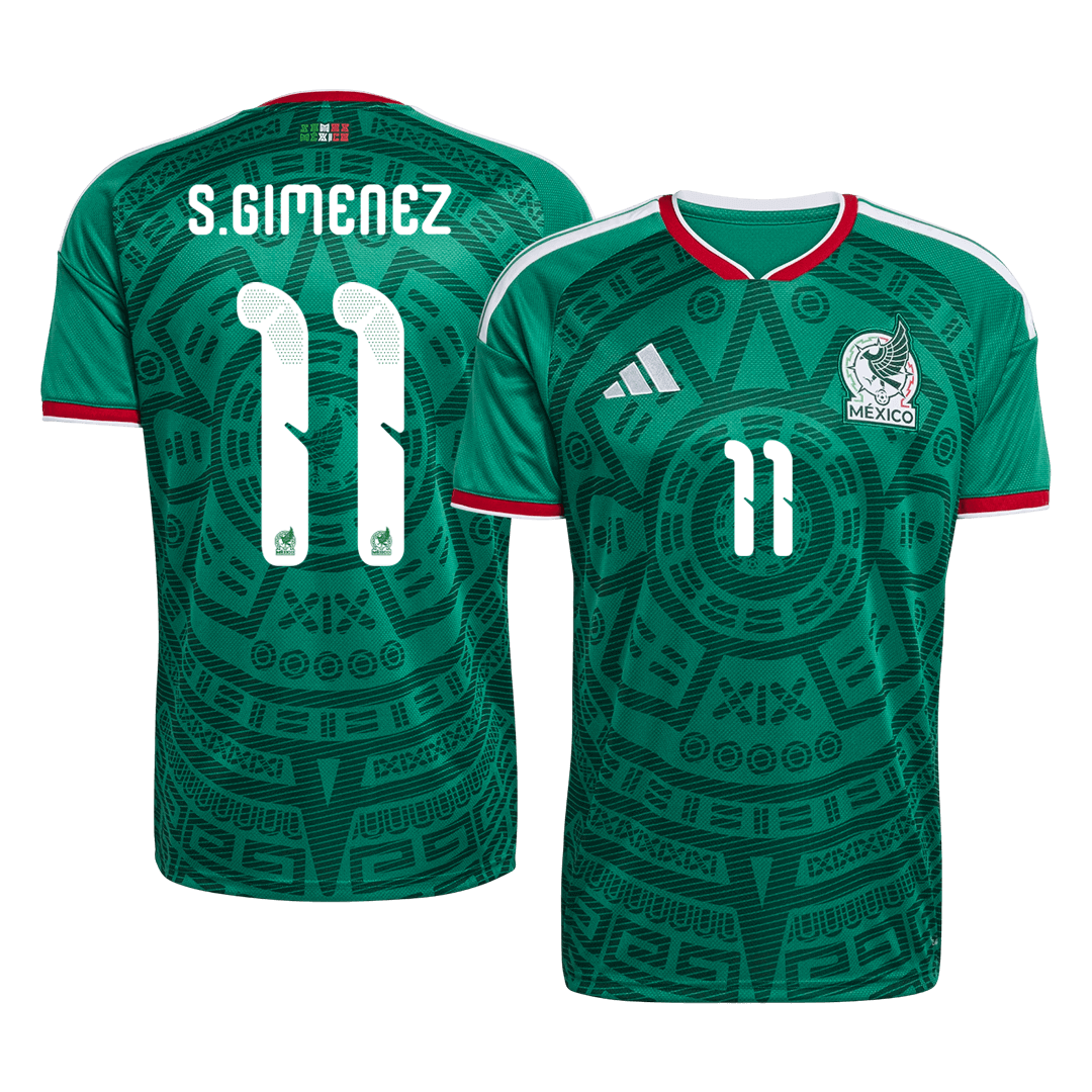 Maglia Replica Messico Casa S.GIMENEZ #11 Uomo 2026