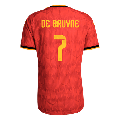 Maglia Gara Belgio Casa DE BRUYNE #7 Uomo 2026