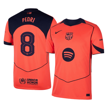 Maglia Replica Barcelona Terza PEDRI #8 Uomo 2025/26
