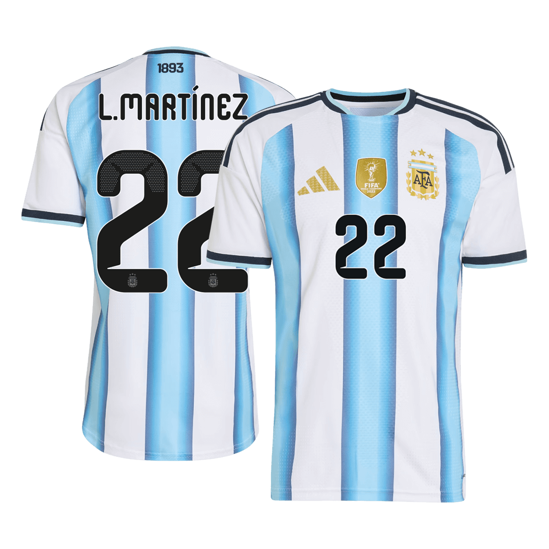 Maglia Gara Argentina Casa L.MARTÍNEZ #22 Uomo 2026