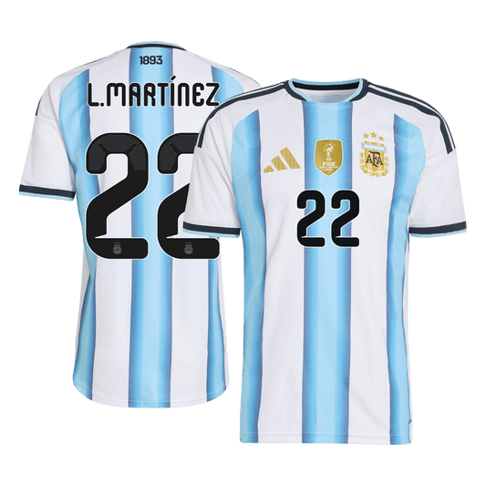Maglia Gara Argentina Casa L.MARTÍNEZ #22 Uomo 2026