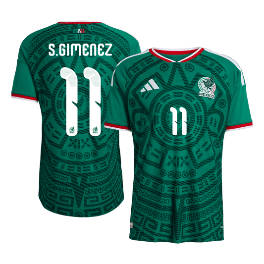 Maglia Gara Messico Casa S.GIMENEZ #11 Uomo 2026